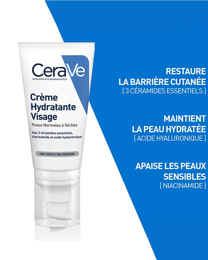 Crème Hydratante Visage CERAVE 177ml