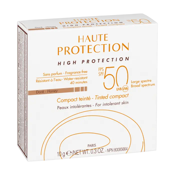 Haute protection solaire - Compact teinté SPF 50 Doré AVENE
