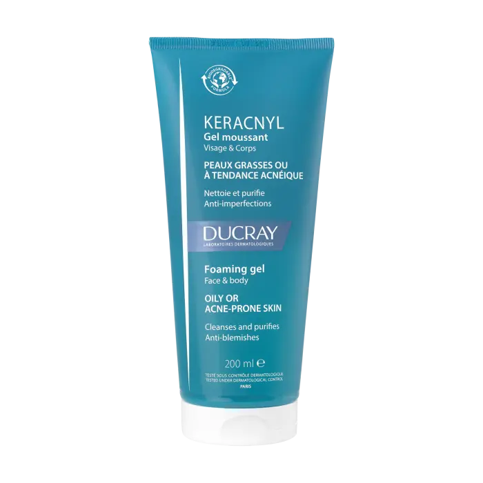 DUCRAY Keracnyl Gel moussant 200 ml